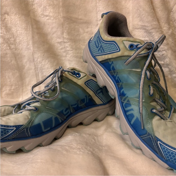 La Sportiva Helios Men's Trail Running Shoes Blue Size 8 Athletic Sneaker - Picture 13 of 13